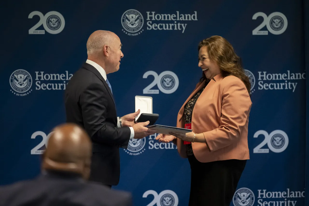 Image: DHS Secretary Alejandro Mayorkas Presents the 2023 Secretary’s Awards (060)