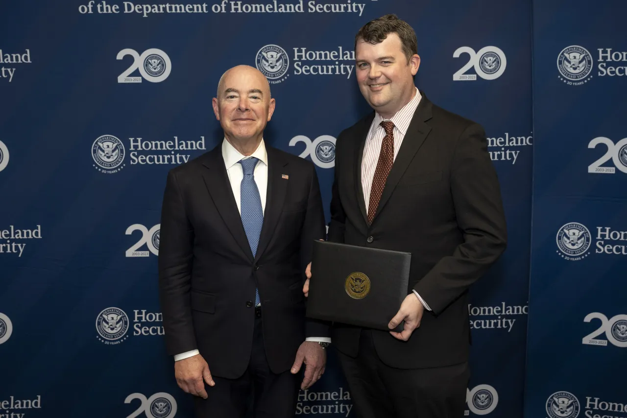 Image: DHS Secretary Alejandro Mayorkas Presents the 2023 Secretary’s Awards (072)