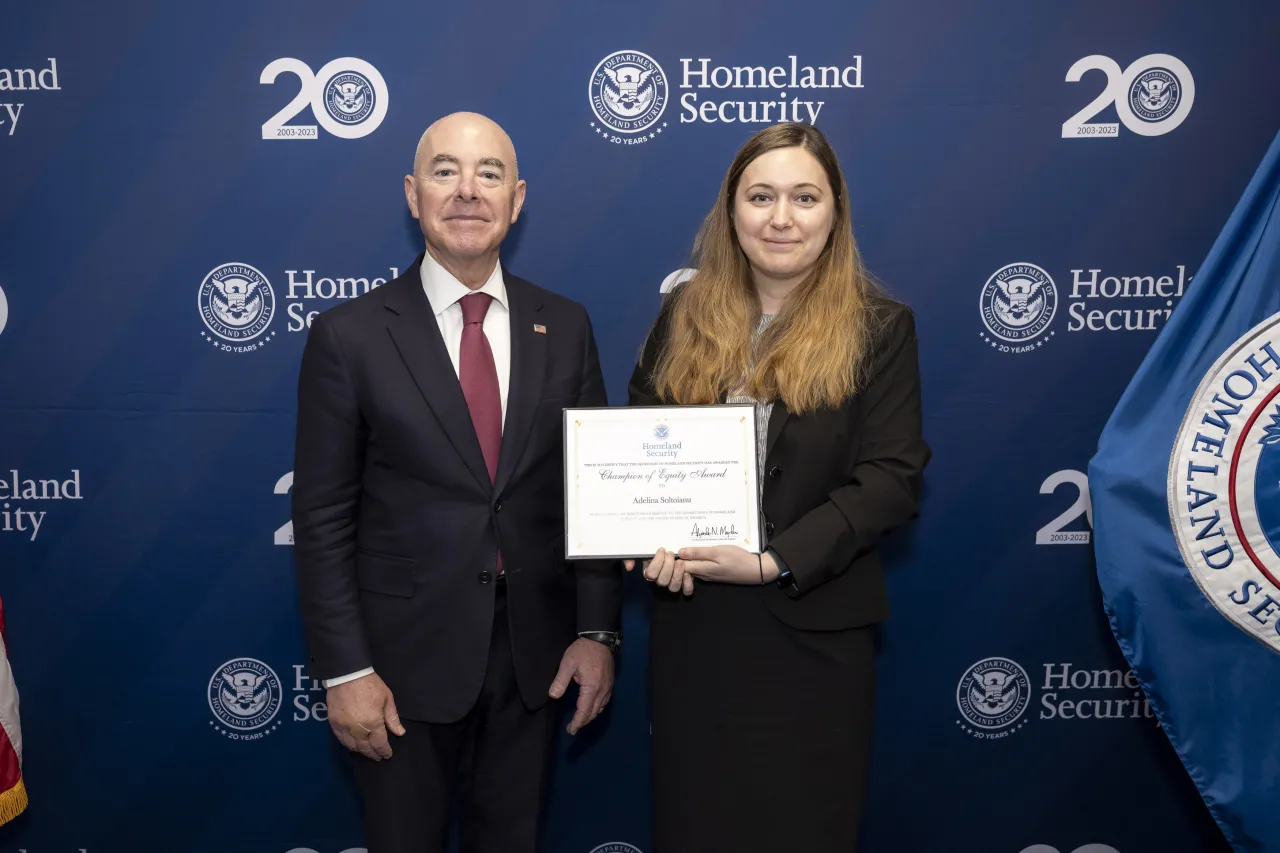Image: DHS Secretary Alejandro Mayorkas Presents the 2023 Secretary’s Awards  (024)