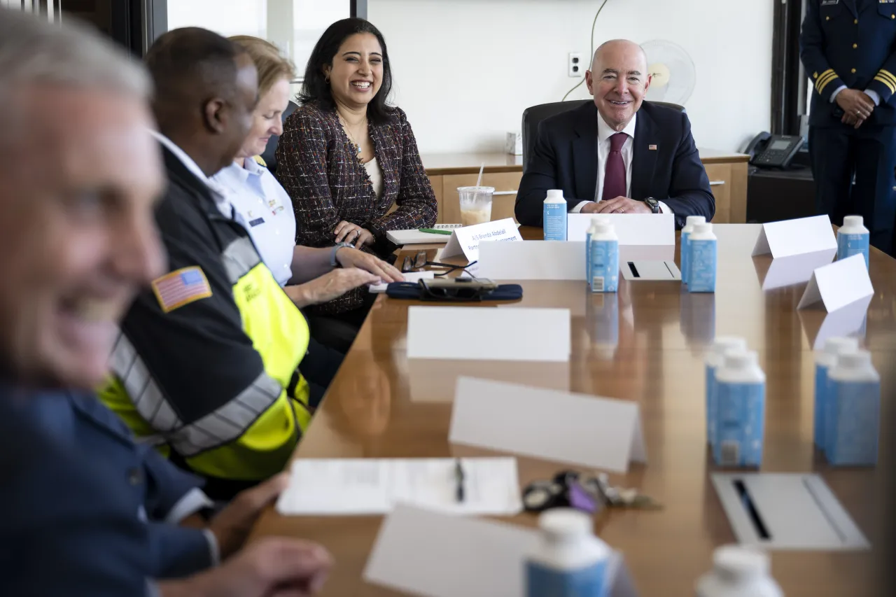 Image: DHS Secretary Alejandro Mayorkas Meets with Massport CEO and Leadership  (157)