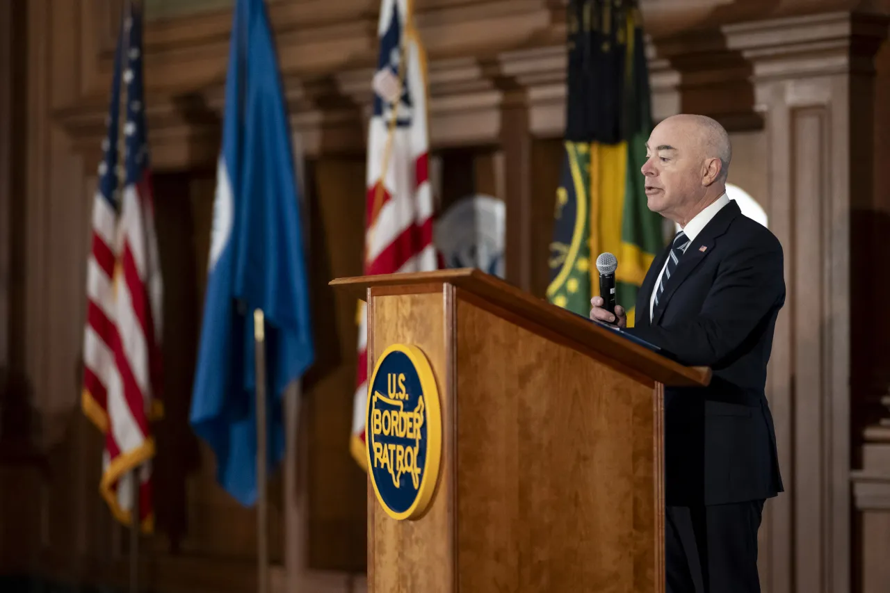 Image: DHS Secretary Alejandro Mayorkas Participates in the CBP Change of Command Ceremony   (026)