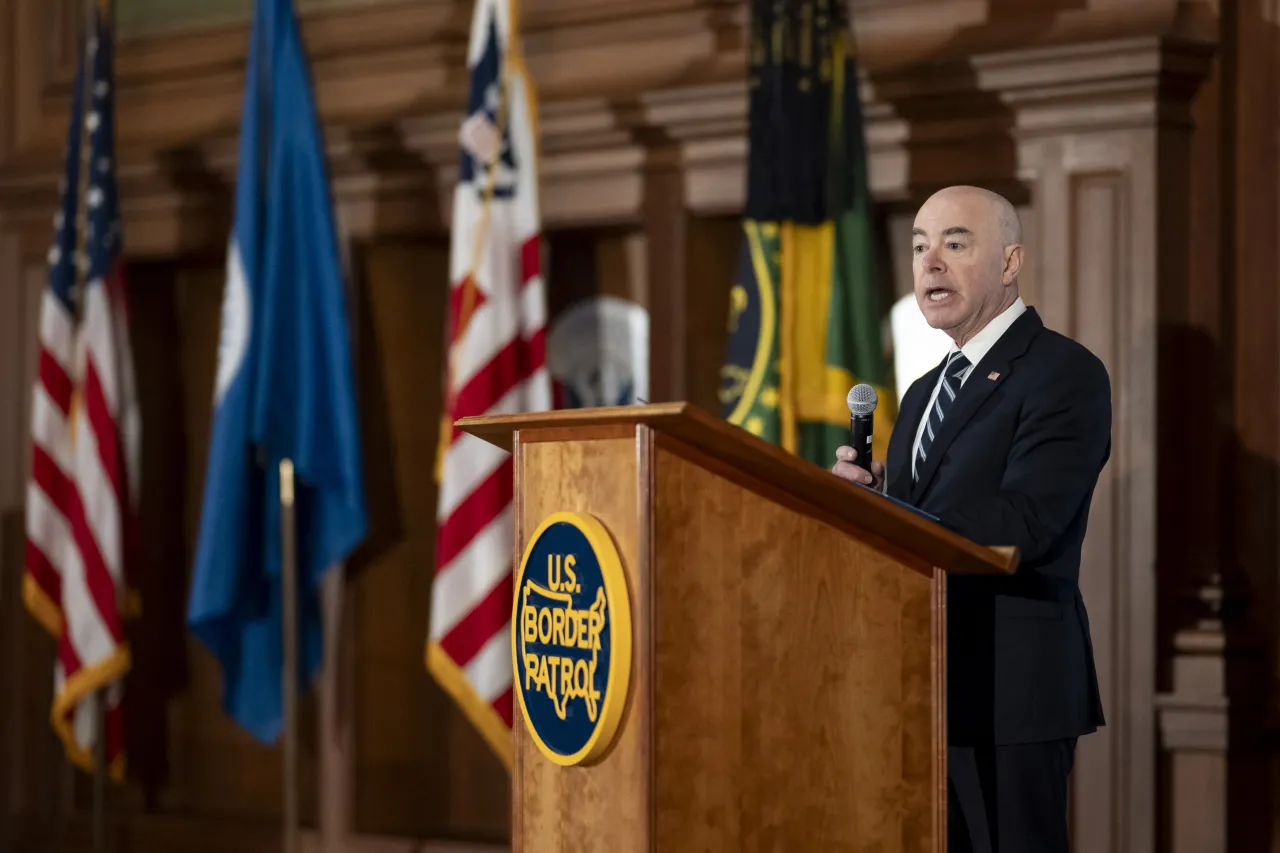 Image: DHS Secretary Alejandro Mayorkas Participates in the CBP Change of Command Ceremony   (028)