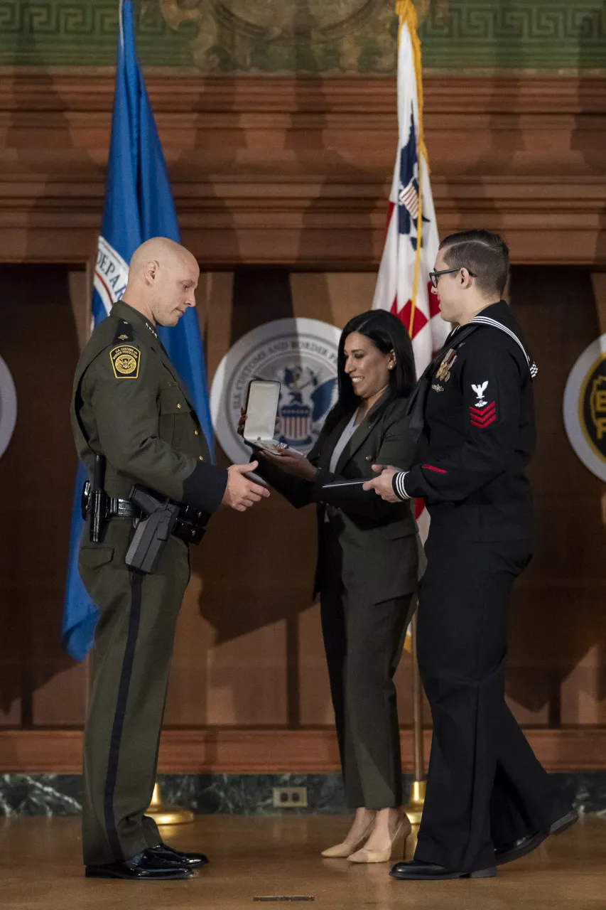 Image: DHS Secretary Alejandro Mayorkas Participates in the CBP Change of Command Ceremony   (033)