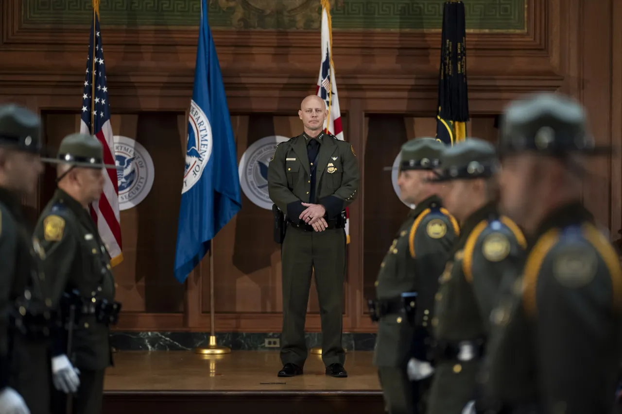 Image: DHS Secretary Alejandro Mayorkas Participates in the CBP Change of Command Ceremony   (045)