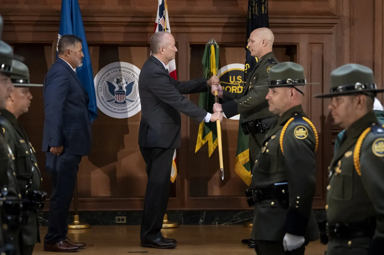 Image: DHS Secretary Alejandro Mayorkas Participates in the CBP Change of Command Ceremony   (049)