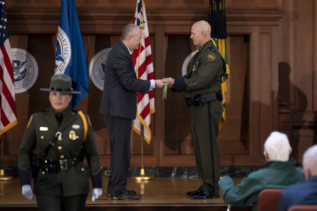 Image: DHS Secretary Alejandro Mayorkas Participates in the CBP Change of Command Ceremony   (050)