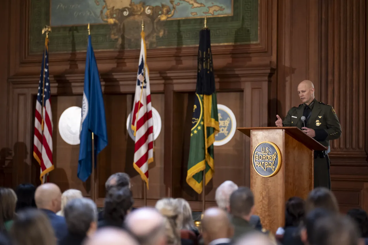 Image: DHS Secretary Alejandro Mayorkas Participates in the CBP Change of Command Ceremony   (056)