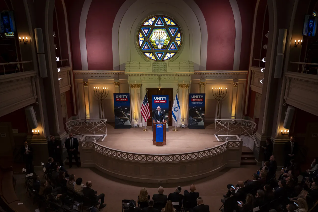 Image: Conference of Presidents of Major American Jewish Organizations Gathering  (063)