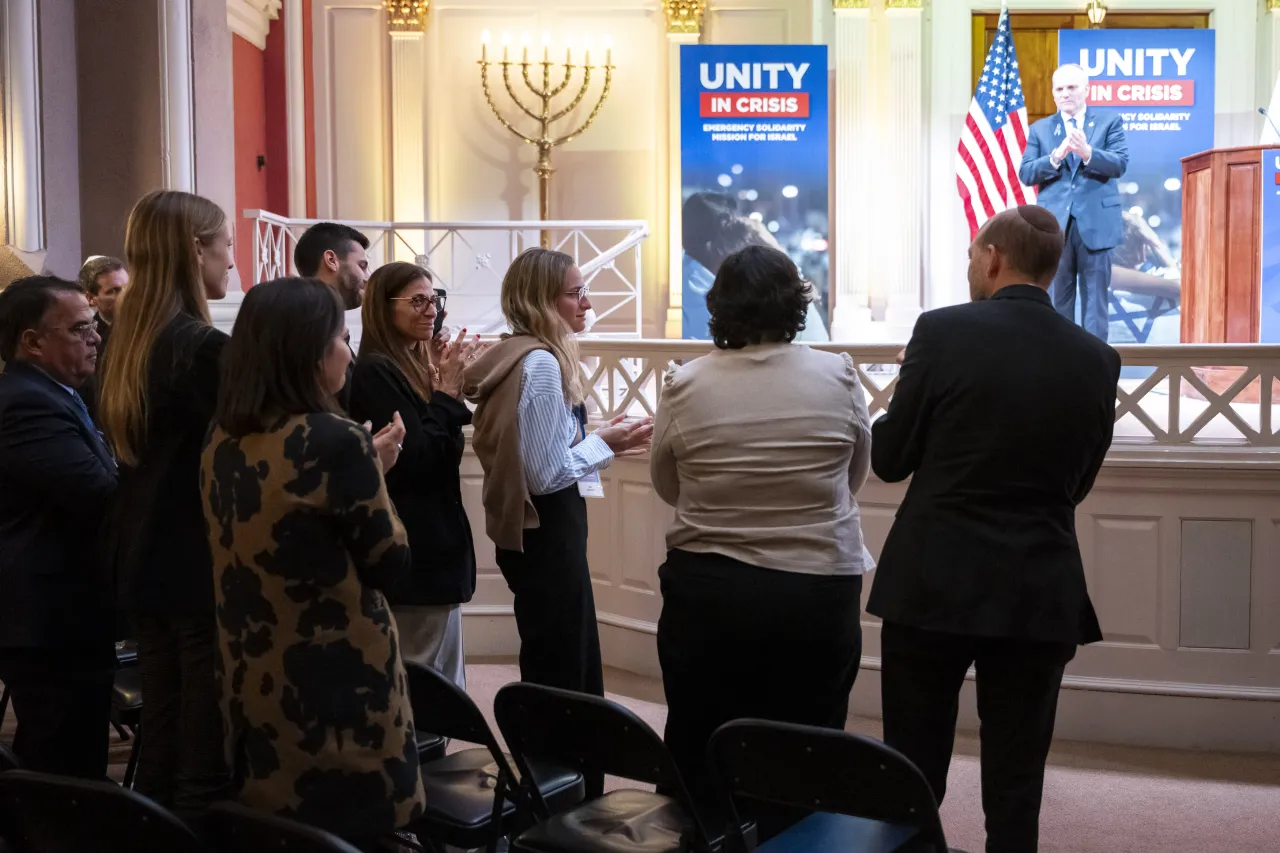 Image: Conference of Presidents of Major American Jewish Organizations Gathering  (065)