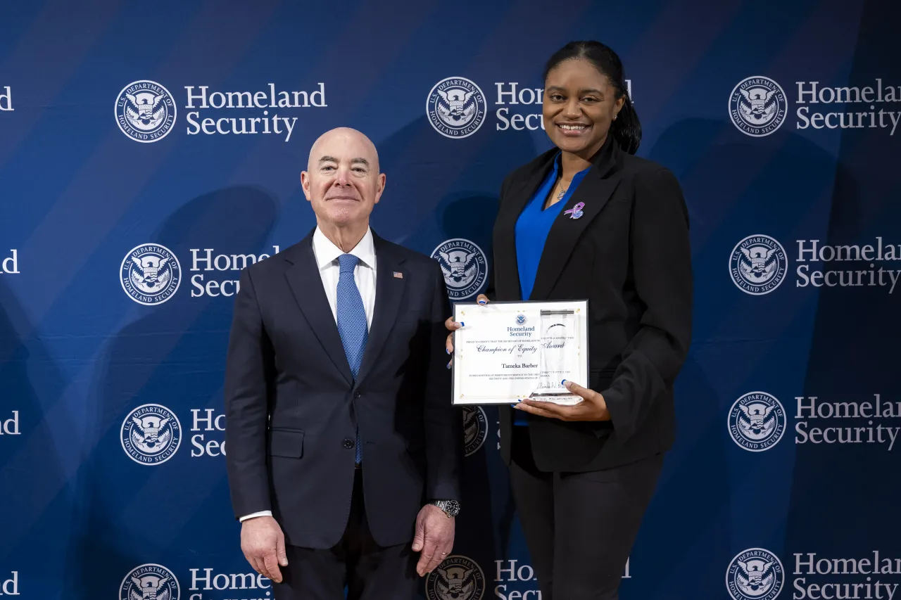 Image: DHS Secretary Alejandro Mayorkas Presents the Secretary’s Awards  (086)