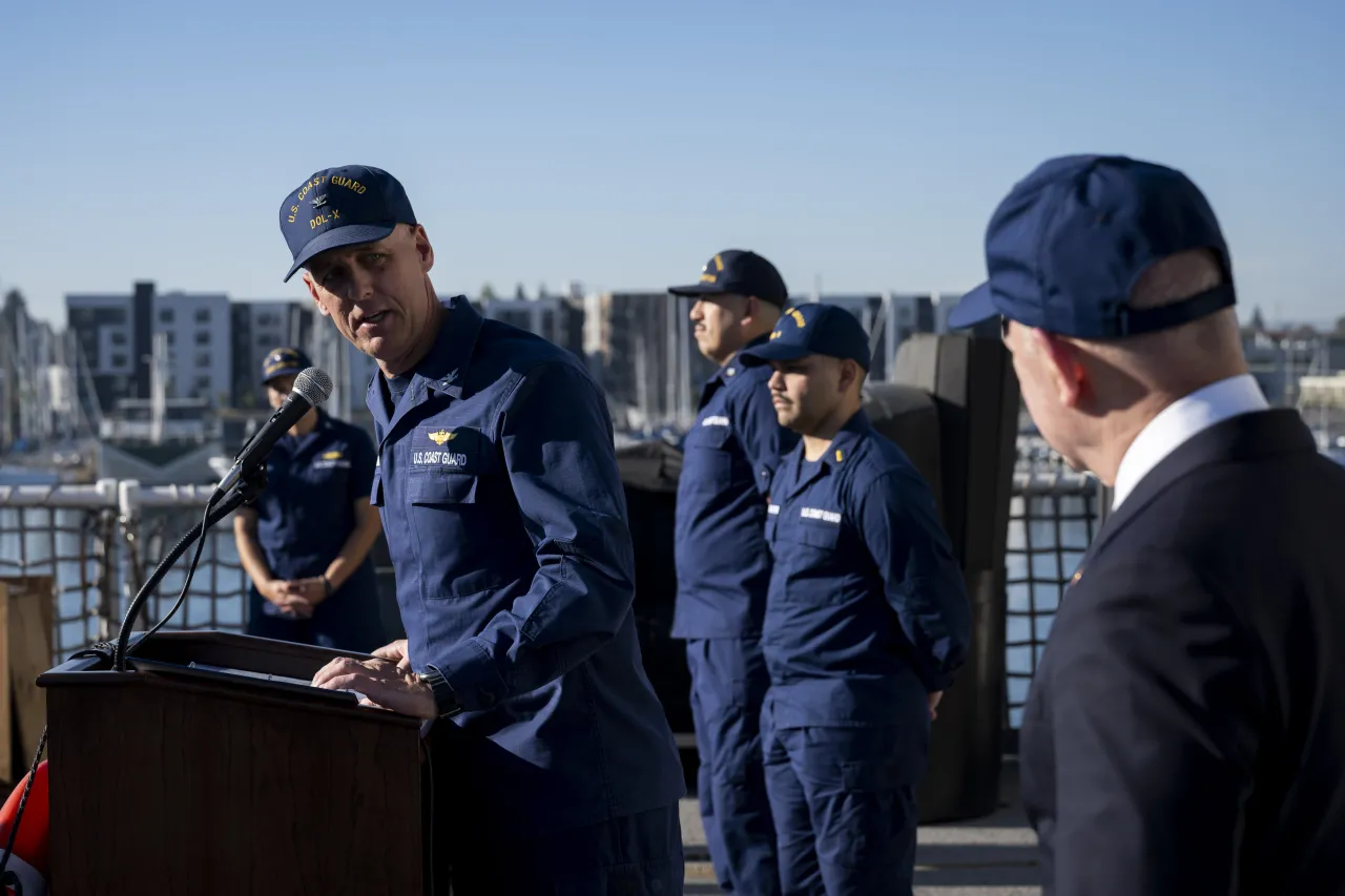 Image: DHS Secretary Alejandro Mayorkas Tours USCGC Stratton (036)