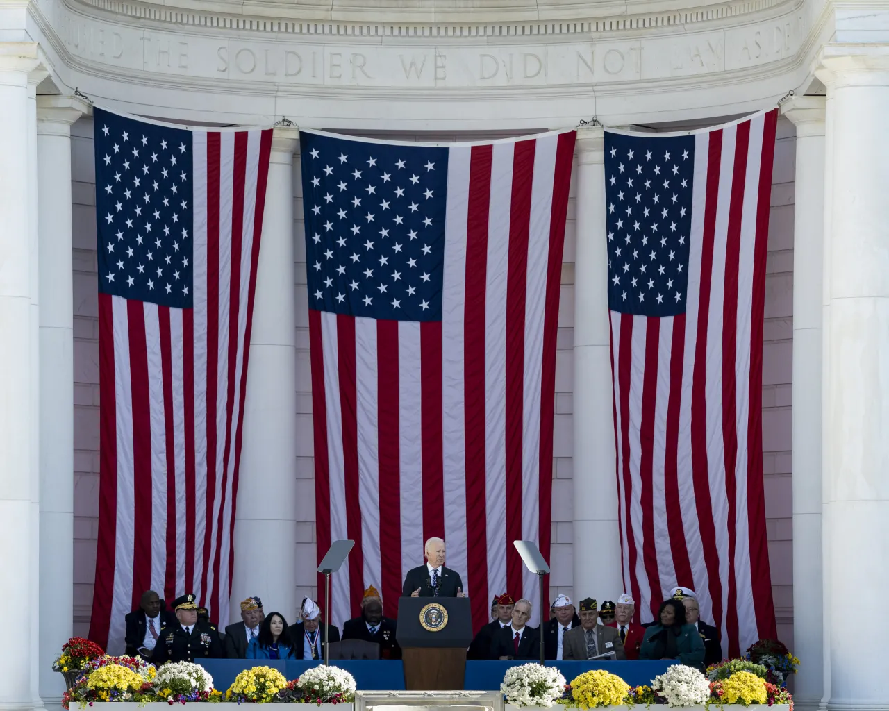 Image: DHS Secretary Alejandro Mayorkas Attends the Annual Veterans Day Ceremony at Arlington National Cemetery (019)