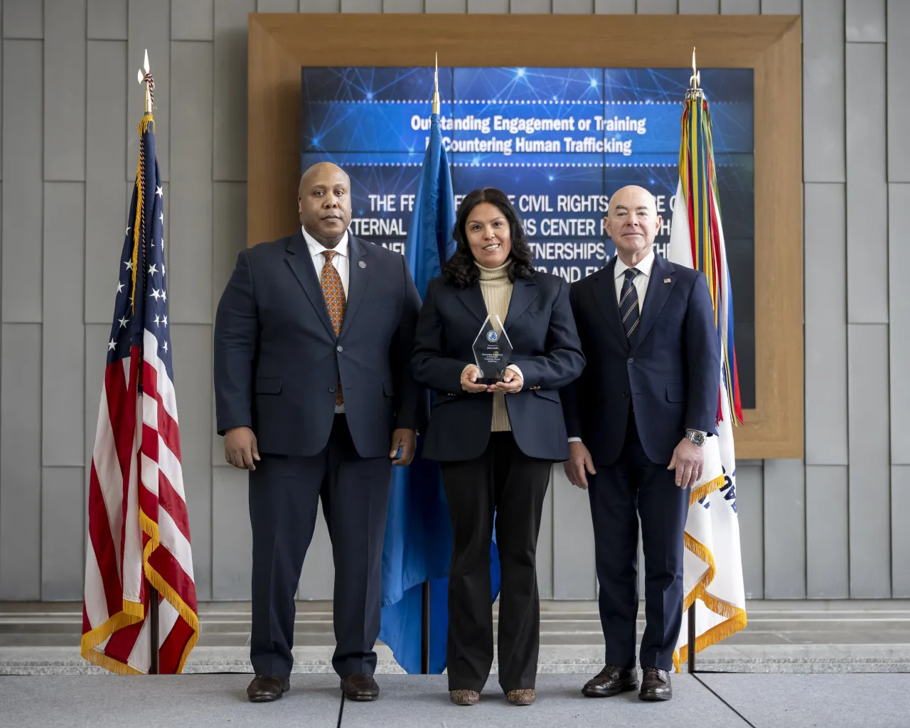 Image: DHS Secretary Alejandro Presents the DHS Annual Awards in Countering Human Trafficking  (019)