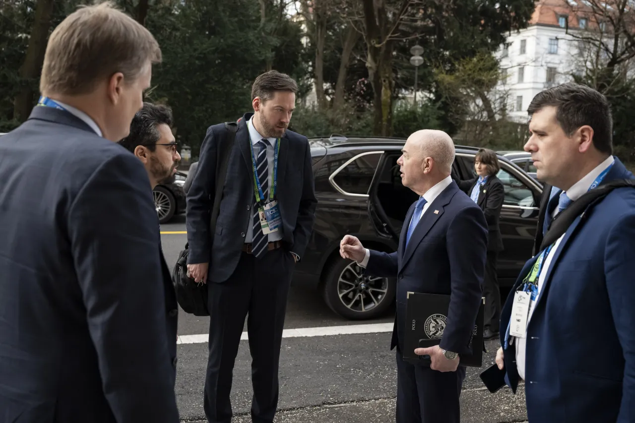 Image: DHS Secretary Alejandro Mayorkas Gives Remarks During the Munich Cyber Security Conference (003)