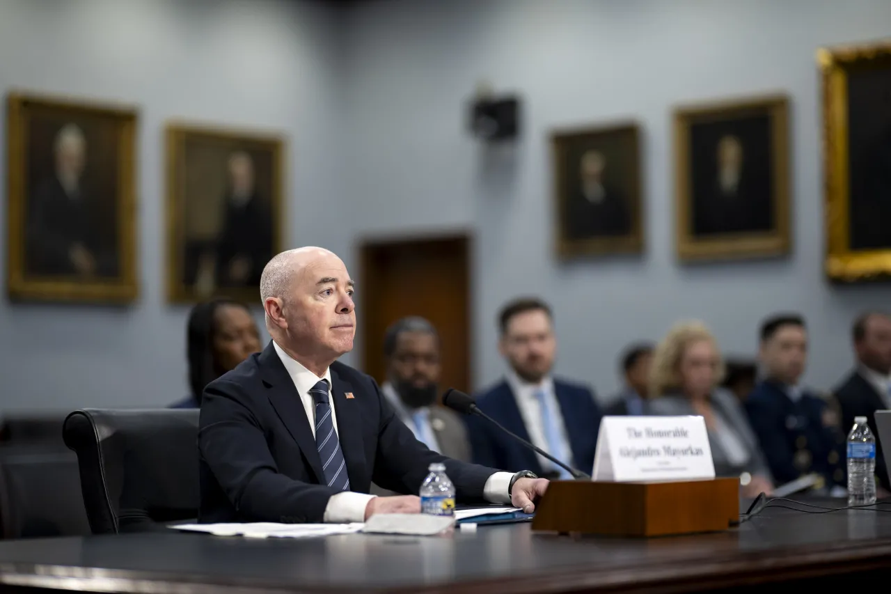 Image: DHS Secretary Alejandro Mayorkas Testifies During the House Appropriations Committee Hearing   (020)