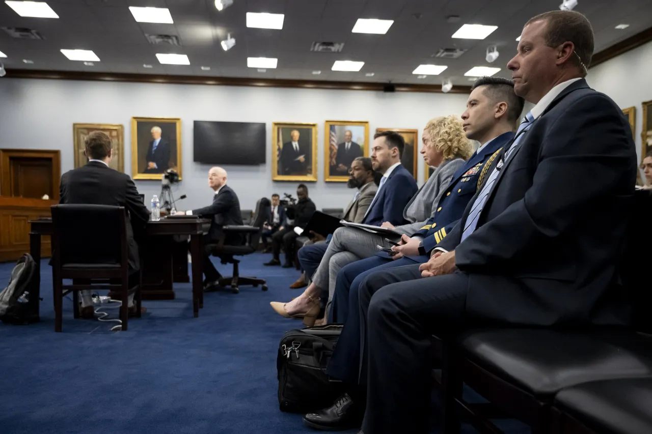 Image: DHS Secretary Alejandro Mayorkas Testifies During the House Appropriations Committee Hearing   (035)
