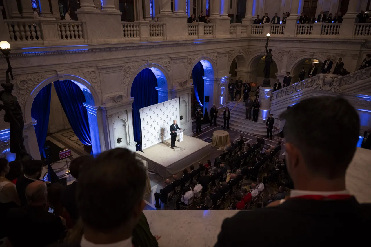 DHS Secretary Alejandro Mayorkas Gives Remarks During the Inaugural ...