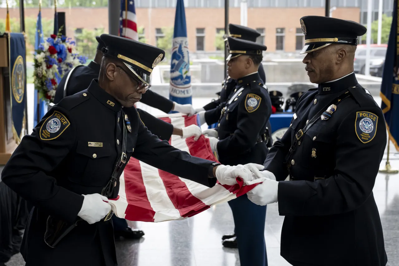 Image: DHS Secretary Alejandro Mayorkas Attends the Annual FPS Wreath Laying Ceremony  (045)