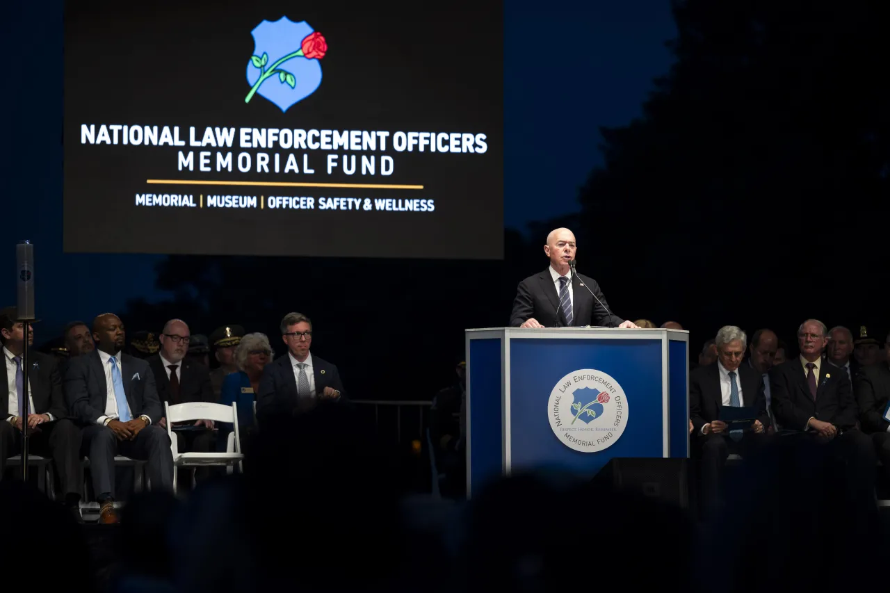 Image: DHS Secretary Alejandro Mayorkas Participates in the Annual Candlelight Vigil on the National Mall (013)