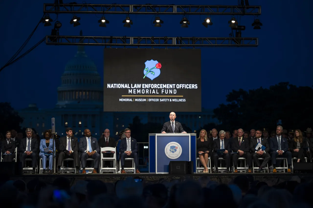 Image: DHS Secretary Alejandro Mayorkas Participates in the Annual Candlelight Vigil on the National Mall (014)
