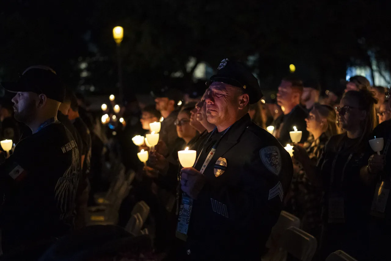 Image: DHS Secretary Alejandro Mayorkas Participates in the Annual Candlelight Vigil on the National Mall (035)