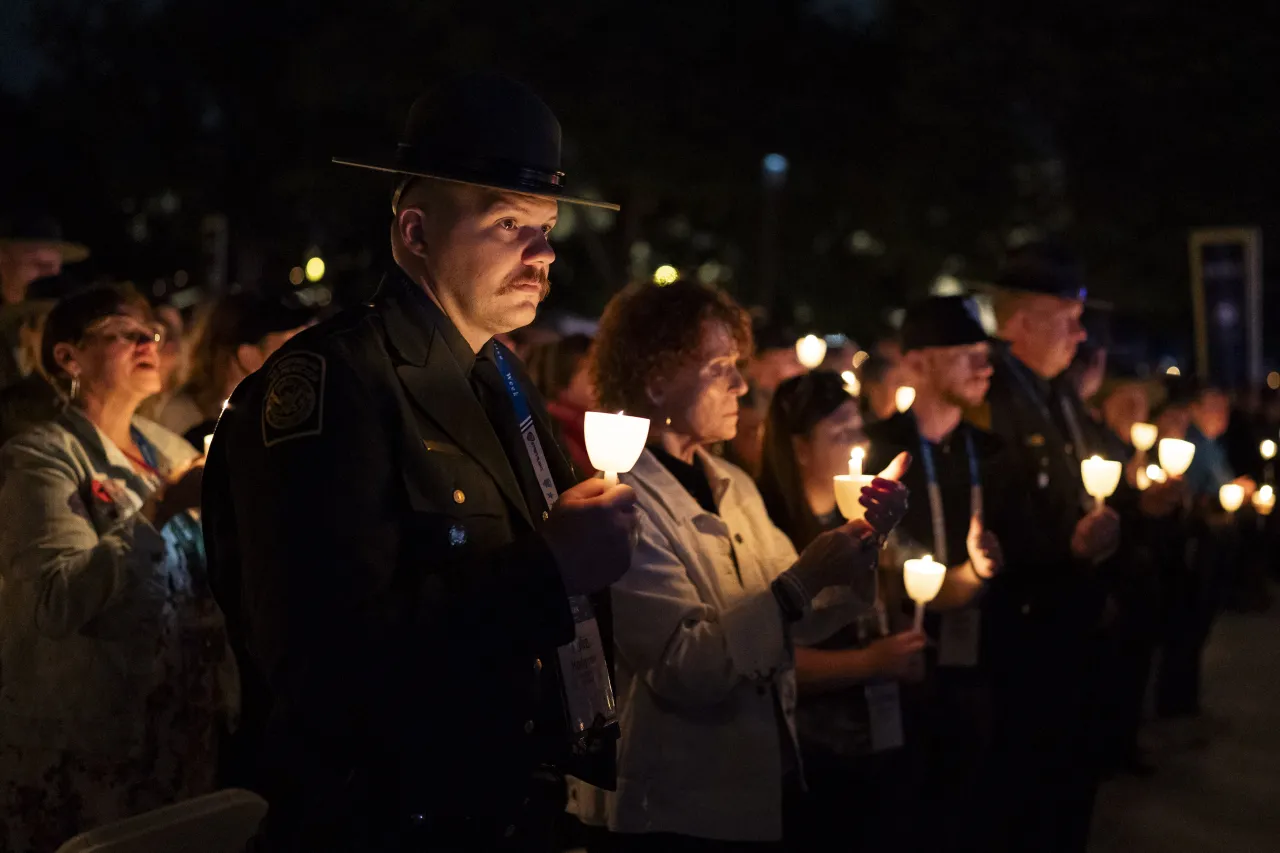 Image: DHS Secretary Alejandro Mayorkas Participates in the Annual Candlelight Vigil on the National Mall (036)