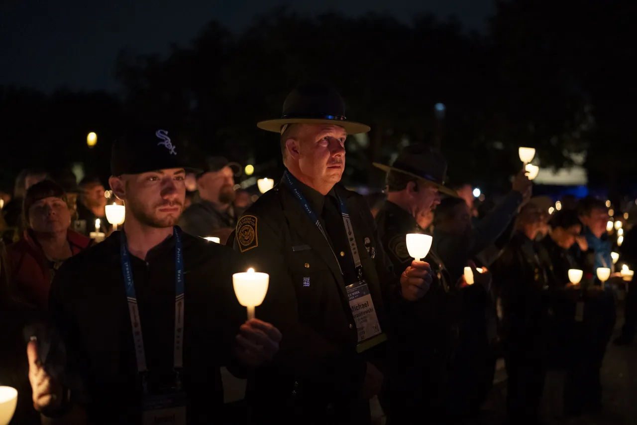 Image: DHS Secretary Alejandro Mayorkas Participates in the Annual Candlelight Vigil on the National Mall (037)