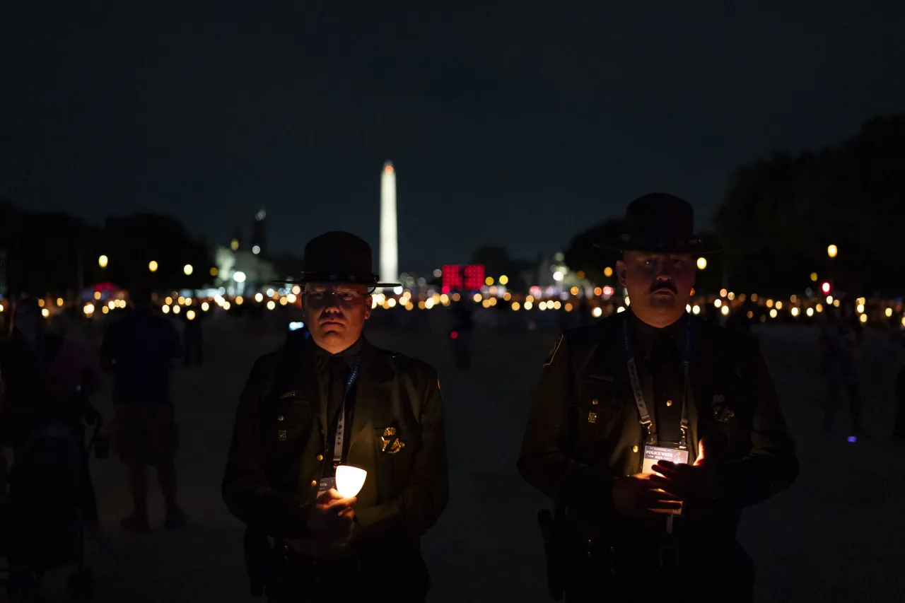 Image: DHS Secretary Alejandro Mayorkas Participates in the Annual Candlelight Vigil on the National Mall (038)