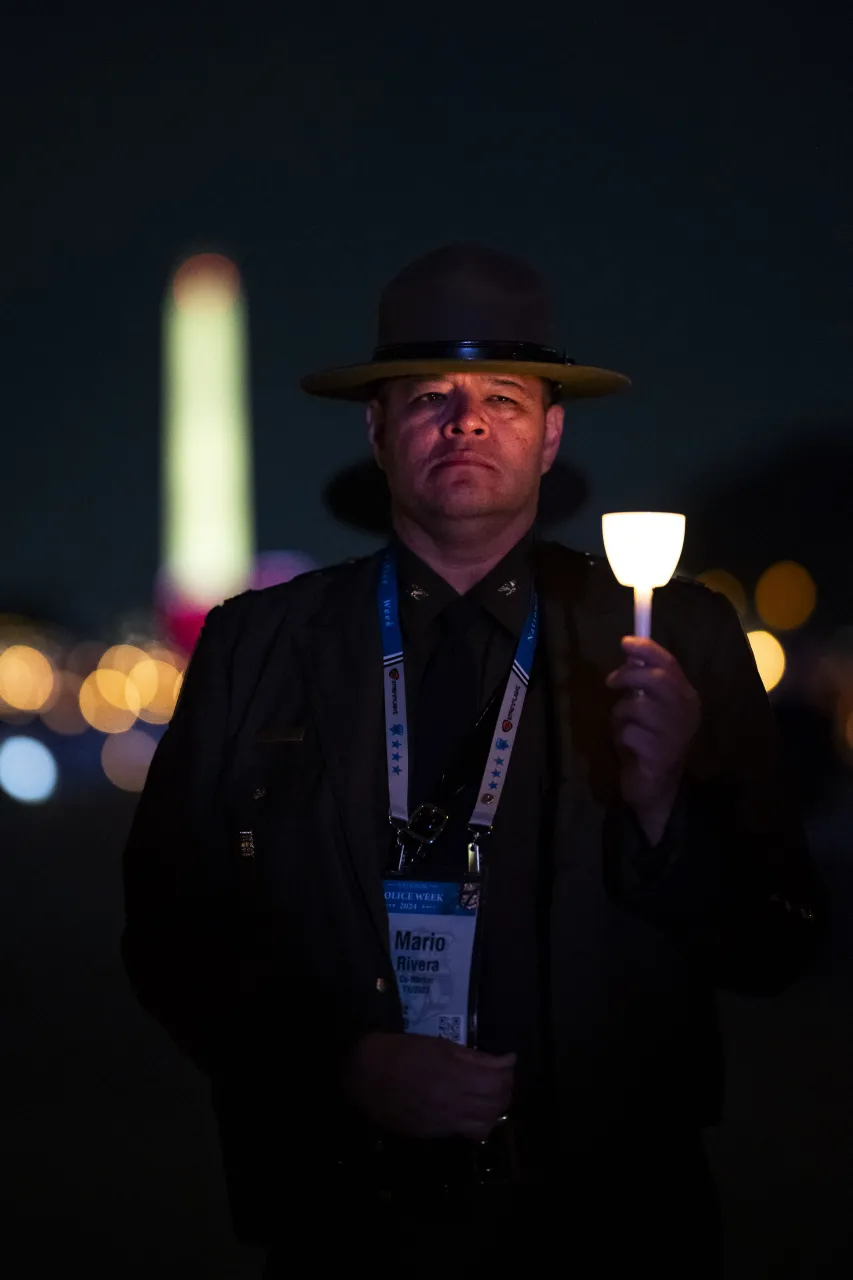 Image: DHS Secretary Alejandro Mayorkas Participates in the Annual Candlelight Vigil on the National Mall (051)