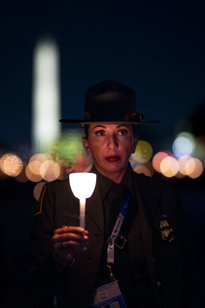 Image: DHS Secretary Alejandro Mayorkas Participates in the Annual Candlelight Vigil on the National Mall (060)