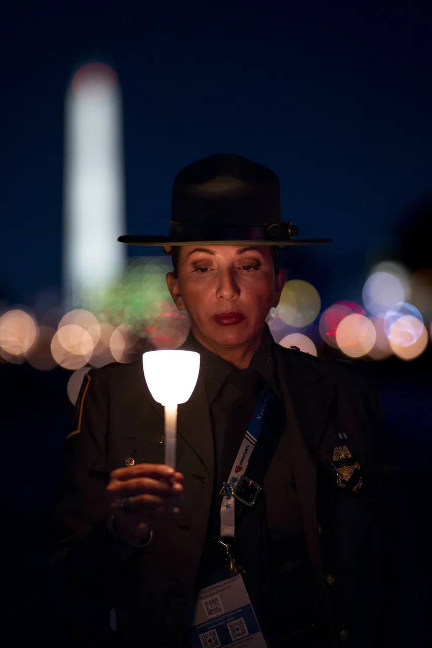 Image: DHS Secretary Alejandro Mayorkas Participates in the Annual Candlelight Vigil on the National Mall (061)