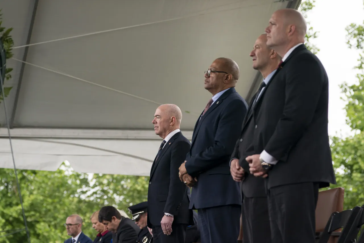 Image: DHS Secretary Alejandro Mayorkas Participates in the Annual National Peace Officers’ Memorial (081)