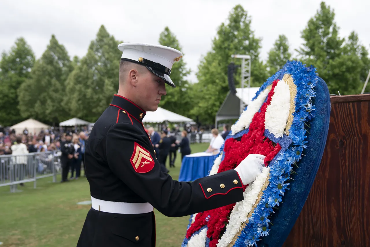 Image: DHS Secretary Alejandro Mayorkas Participates in the Annual National Peace Officers’ Memorial (083)