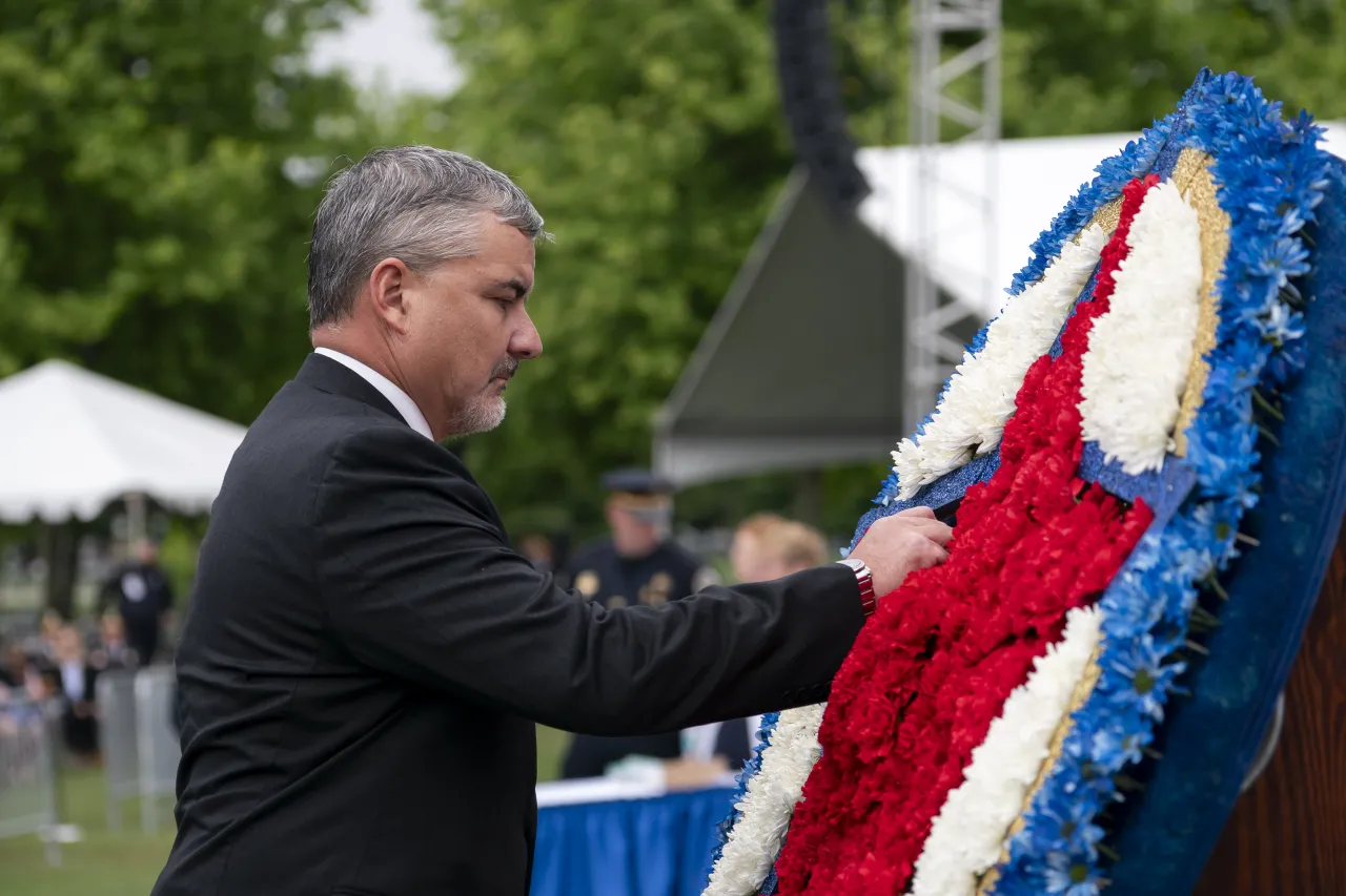 Image: DHS Secretary Alejandro Mayorkas Participates in the Annual National Peace Officers’ Memorial (086)