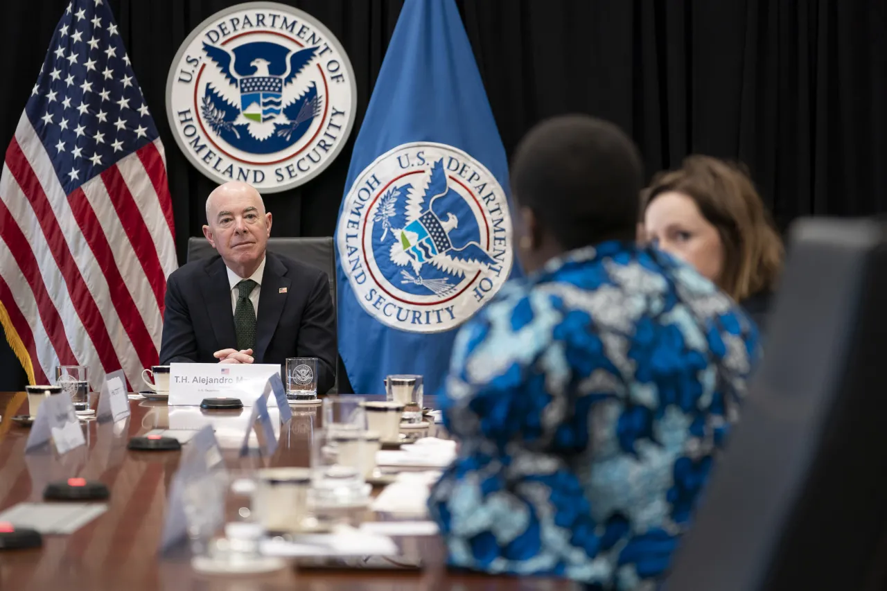 Image: DHS Secretary Alejandro Mayorkas Meets with the MSC Women Parliamentarians Program (007)