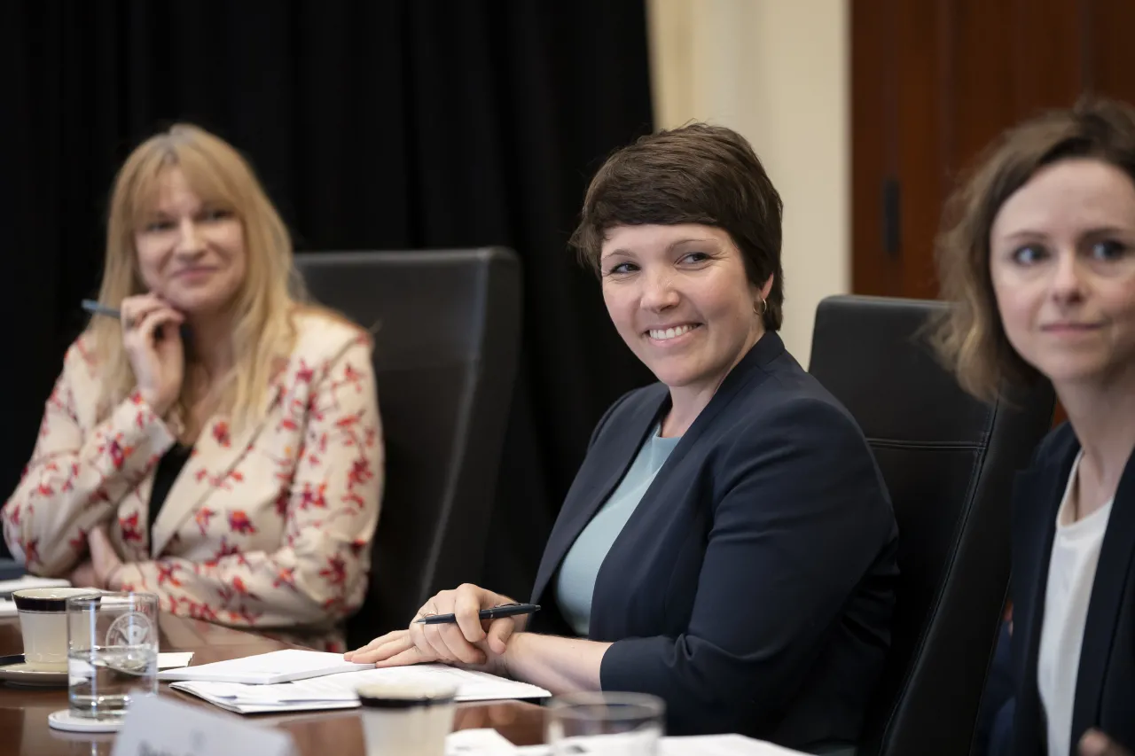 Image: DHS Secretary Alejandro Mayorkas Meets with the MSC Women Parliamentarians Program (015)