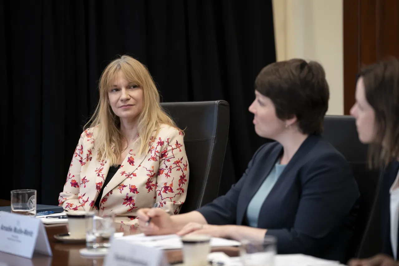 Image: DHS Secretary Alejandro Mayorkas Meets with the MSC Women Parliamentarians Program (018)