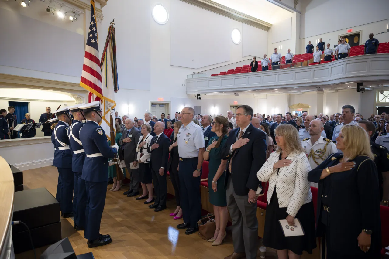 Image: DHS Secretary Alejandro Mayorkas Attends the USCG Vice Commandant’s Change of Watch  (004)