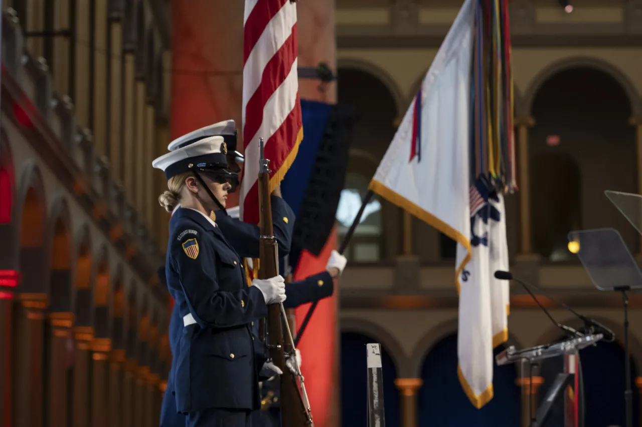 Image: DHS Secretary Alejandro Mayorkas Gives Remarks at USCG Foundation Tribute to The Coast Guard (006)