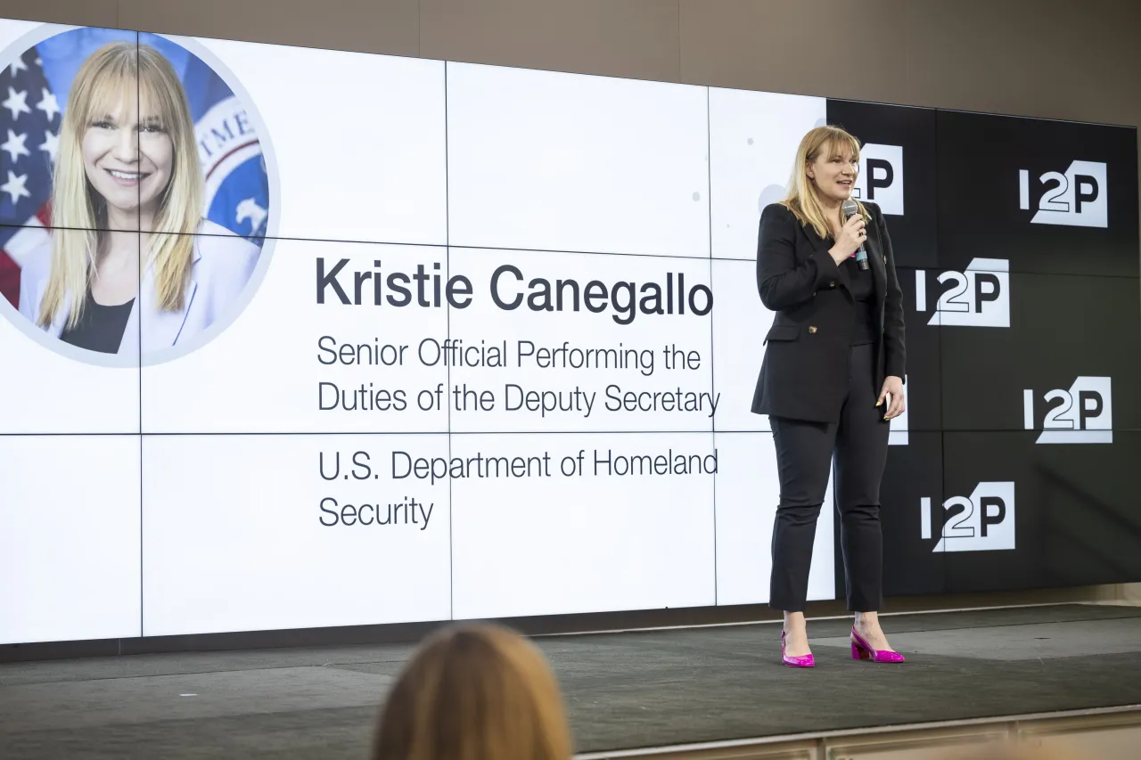 Image: DHS Senior Official Performing the Duties of the Deputy Secretary, Kristie Canegallo, Gives Remarks at Invent2Prevent  (019)