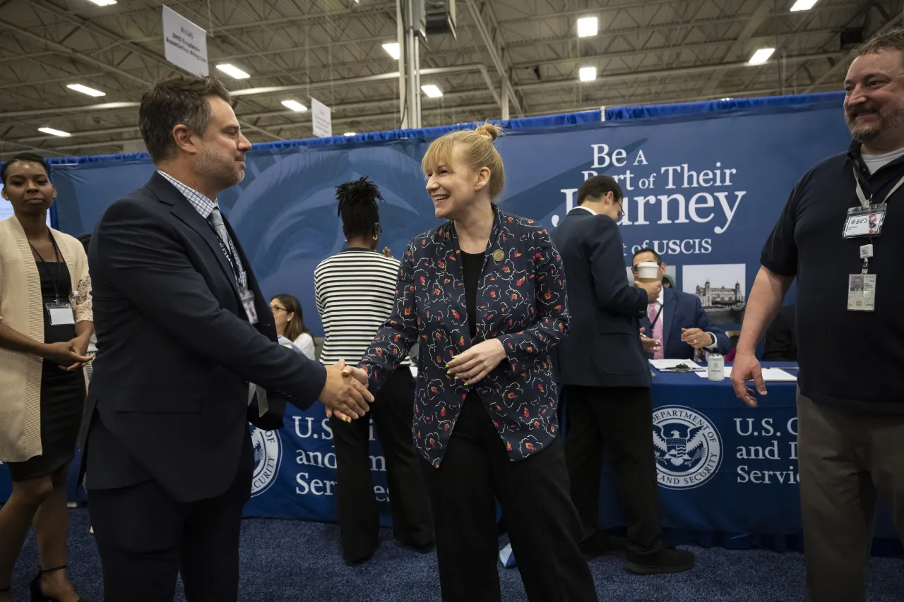 Image: DHS Senior Official Performing the Duties of the Deputy Secretary, Kristie Canegallo, Gives Remarks at the DHS Career Expo Kick-Off (015)