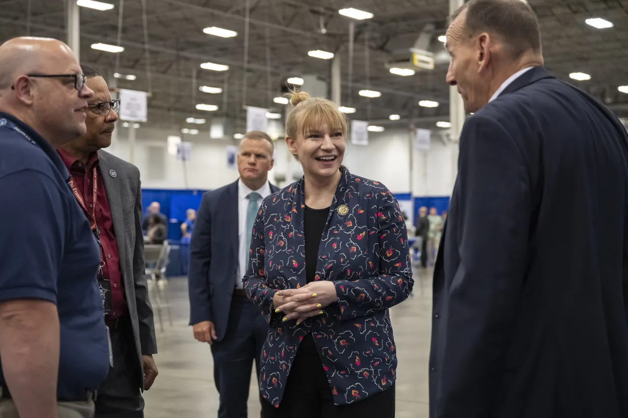 Image: DHS Senior Official Performing the Duties of the Deputy Secretary, Kristie Canegallo, Gives Remarks at the DHS Career Expo Kick-Off (023)