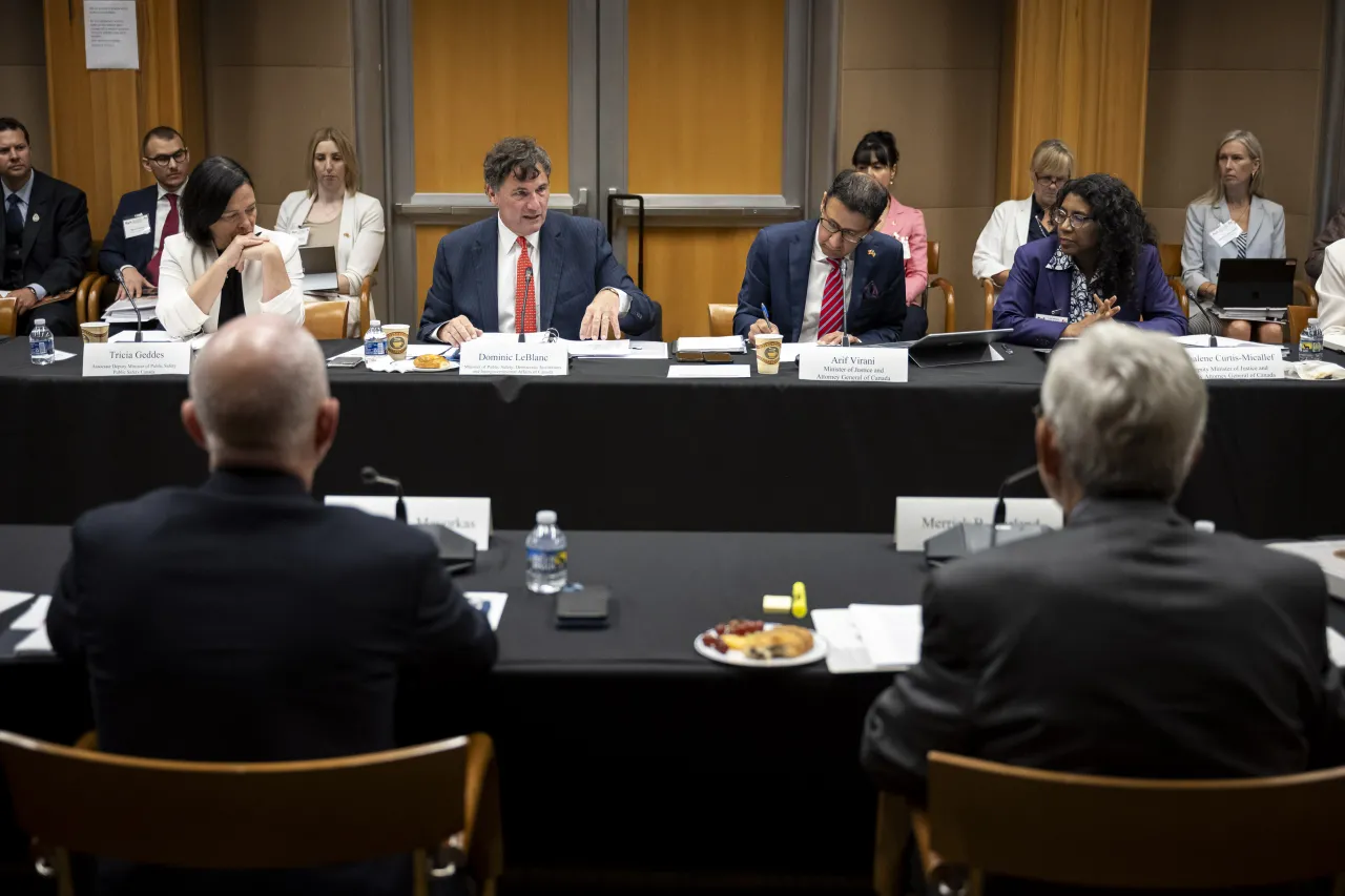 Image: DHS Secretary Alejandro Mayorkas Attends the U.S.-Canada Cross Border Crime Forum  (023)