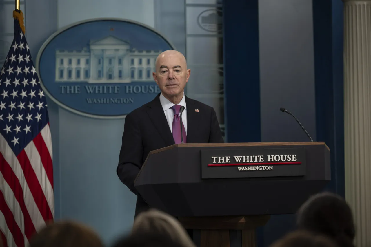 Image: DHS Secretary Alejandro Mayorkas Speaks at a White House Briefing  (010)