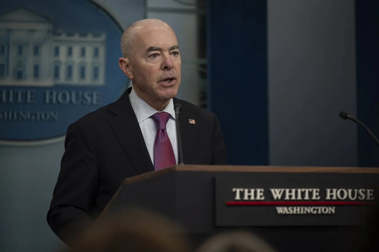 Image: DHS Secretary Alejandro Mayorkas Speaks at a White House Briefing  (013)