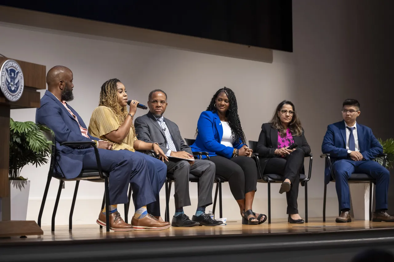 Image: Department of Homeland Security (DHS), Day Engagement Event with World Strides and Atlanta University Center Consortium(AUCC) (015)