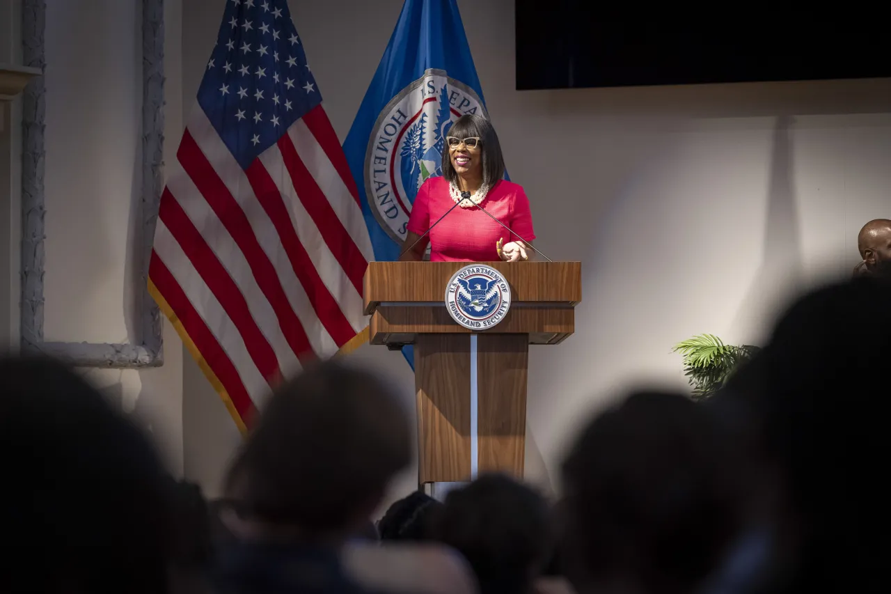 Image: Department of Homeland Security (DHS), Day Engagement Event with World Strides and Atlanta University Center Consortium(AUCC) (026)