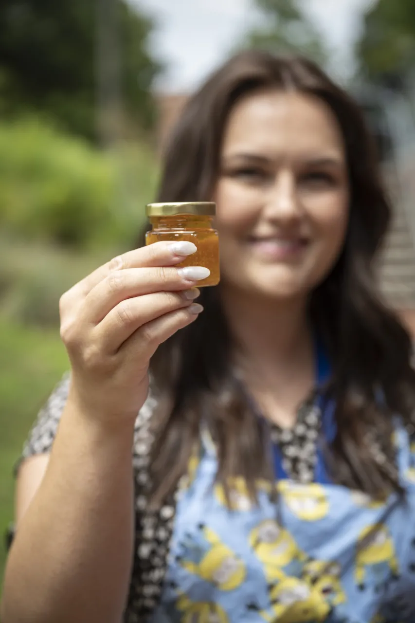 Image: DHS Members Participate in Third Annual St. Elizabeths Honey Extraction (040)