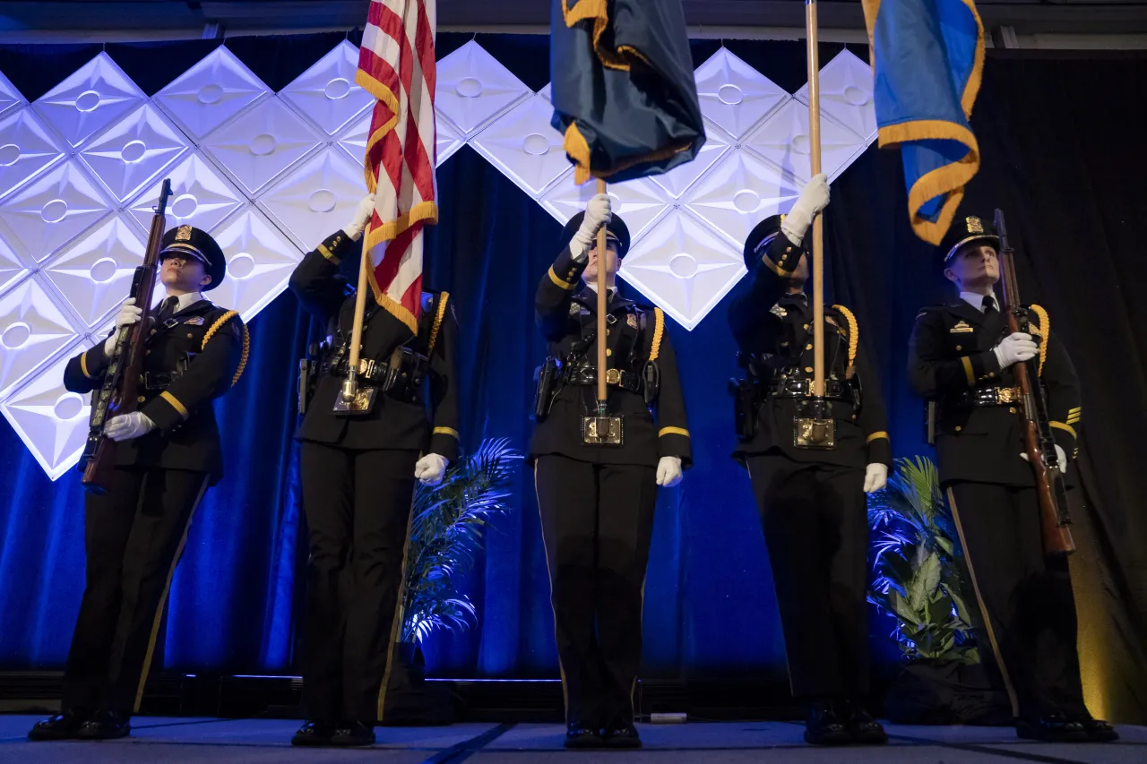 Image: DHS Senior Official Performing the Duties of the Deputy Secretary Kristie Canegallo Speaks During the Opening Ceremonies at WIFLE  (009)