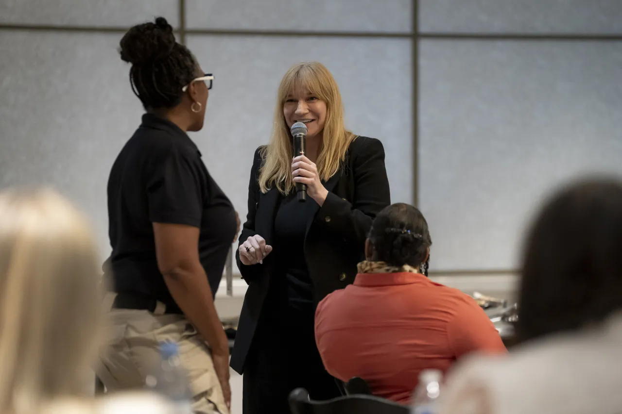 Image: DHS Senior Official Performing the Duties of the Deputy Secretary Kristie Canegallo Speaks to DHS WIFLE Attendees   (034)